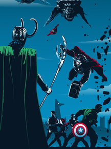 Avengers (Модульные постеры №1) - 2 | Мстители