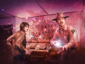 Stranger things | Очень странные дела: Хоппер и Джойс