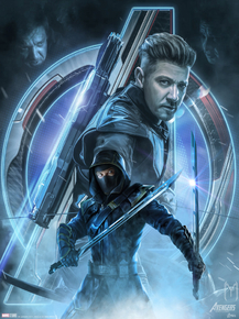 Avengers: Endgame Collection (Коллекция постеров №3) | Мстители: Финал | Соколиный глаз