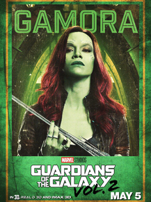 Guardians of the galaxy 2: Gamora | Стражи галактики: Гамора