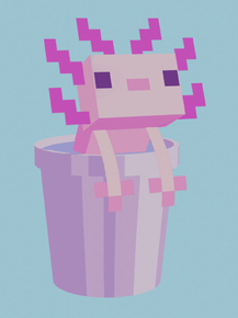 Minecraft - Axolotl | Майнкрафт - Аксолотль