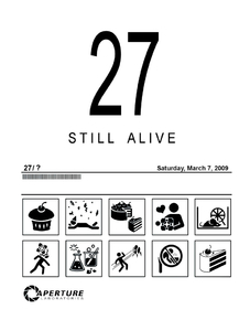 Portal 2 - Still Alive (Коллекция постеров №3)