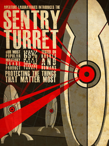 Portal 2 - Sentry Turret Portal 2 - Sentry Turret