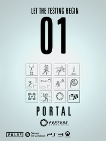 Portal 2 - Let The Testing Begin (Коллекция постеров №3)