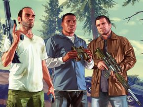 Grand Theft Auto 5 (Коллекция постеров №1) - Майкл, Франклин, Тревор