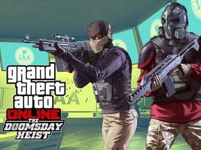Grand Theft Auto Online (Коллекция постеров №2) The Doomsday Heist