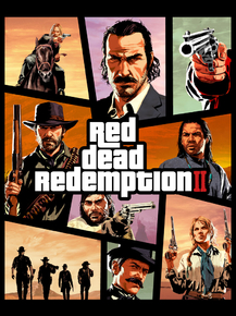 Red Dead Redemption 2 - GTA Style Poster