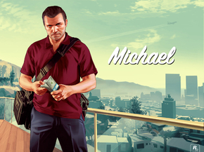 Grand Theft Auto 5 (Коллекция постеров №4) - Michael