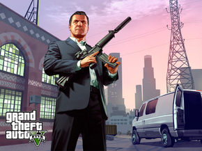 Grand Theft Auto 5 (Коллекция постеров №3) - Майкл
