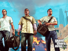 Grand Theft Auto 5 (Коллекция постеров №3) - Майкл, Франклин, Тревор