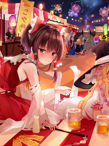 Anime girls (Модульные постеры) - 2 | Аниме девушки