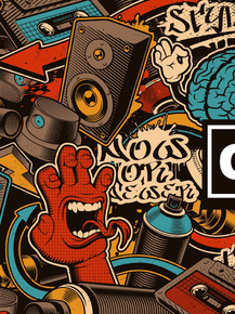 Graffity (Модульные постеры) - 1 | Граффити
