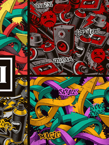 Graffity (Модульные постеры) - 3 | Граффити