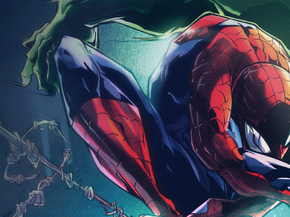 Spider Man & Hulk (Модульные постеры) - 1 | Человек Паук и Халк
