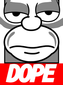 Simpsons - Dope | Симпсоны: Гомер