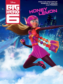 Big Hero 6 (Модульные постеры) - 6. Honey Lemon | Город героев