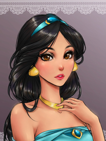 Disney Princess (Коллекция постеров) - Jasmine | Жасмин