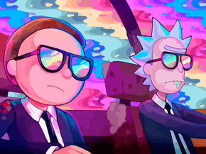 Rick And Morty (Коллекция постеров №3) | Рик и Морти