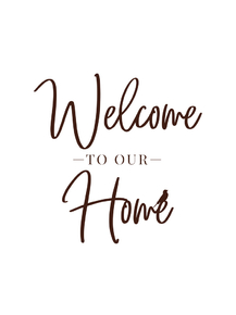 Welcome to our Home | Добро пожаловать в наш дом