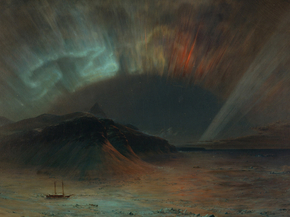 Frederic Edwin Church - Aurora Borealis, 1865 | Фредерик Эдвин Чёрч
