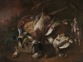 Melchior de Hondecoeter - Dead birds | Мельхиор де Хондекутер