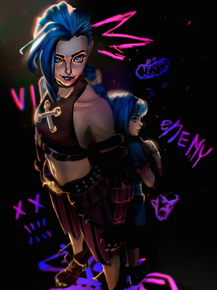 Arcane: League of Legends - Jinx | Аркейн - Джинкс