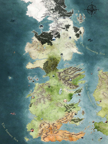 Game of Thrones | Игра престолов - Карта