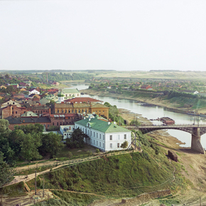 Витебск. Часть города с Западной Двиной