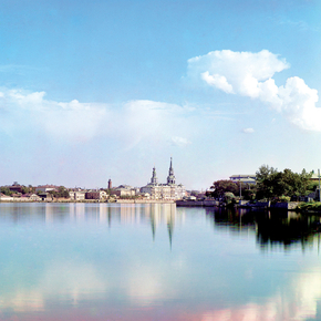 Екатеринбург. Центральная часть с прудом
