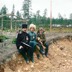 Группа. Близ озера Выгозеро