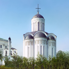 Алтарная сторона Дмитриевского собора. Владимир