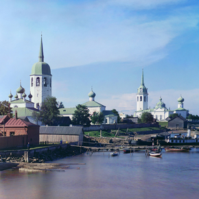 Вид на Новую Ладогу