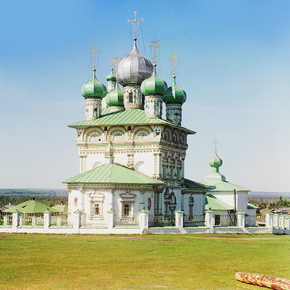 Старый храм во имя Св. Николая Чудотворца. Ныроб