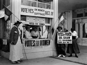 Votes for Women | Голосуйте за Женщин