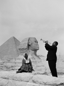 Louis Armstrong | Луи Армстронг и Сфинкс