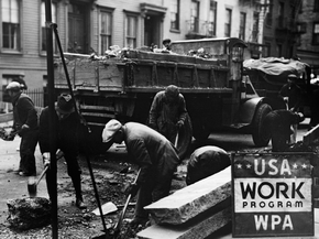 USA Work Program WPA | Рабочие