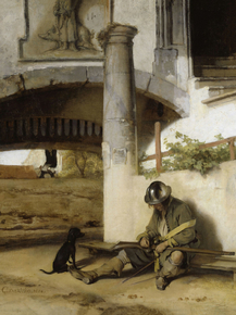 Carel Fabritius - The Sentry | Карел Фабрициус Carel Fabritius - The Sentry | Карел Фабрициус