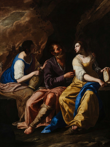 Artemisia Gentileschi - Lot and His Daughters | Артемизия Джентилески