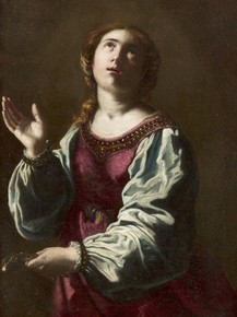 Artemisia Gentileschi - Santa Apolonia | Артемизия Джентилески