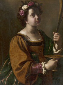 Artemisia Gentileschi - Santa Lucia | Артемизия Джентилески