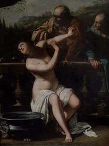 Artemisia Gentileschi - Susanna and the Elders | Артемизия Джентилески