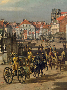 Bernardo Bellotto - Holy Cross Church (фрагмемнт) | Бернардо Беллотто