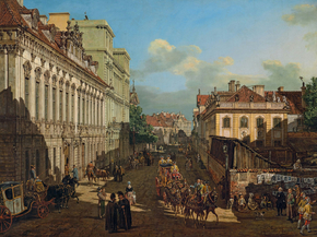 Bernardo Bellotto - Miodowa Street | Бернардо Беллотто