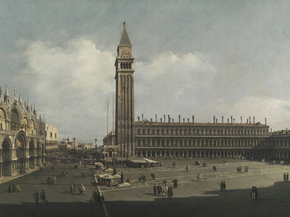Bernardo Bellotto - Piazza San Marco, Venice | Бернардо Беллотто