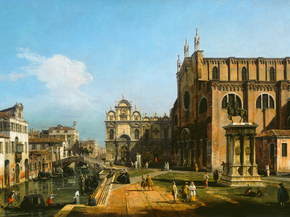Bernardo Bellotto - The Campo di SS | Бернардо Беллотто