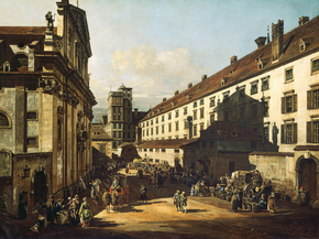 Bernardo Bellotto - Vienna, Dominican Church | Бернардо Беллотто