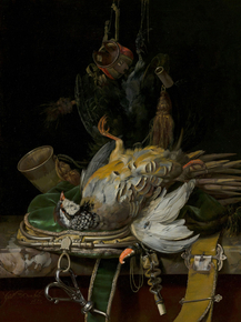 Willem van Aelst - Still Life with Partridges | Ван Алст, Виллем