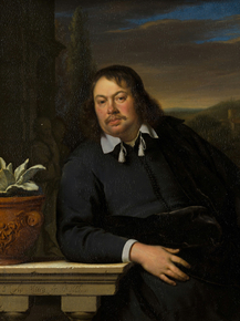 Frans van Mieris - Portrait of Florentius Schuyl | Ван Мирис, Франс