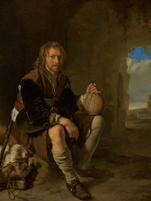 Frans van Mieris - Traveler at Rest | Ван Мирис, Франс