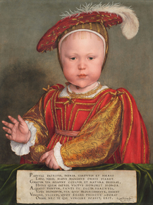 Hans Holbein - Edward VI as a Child | Ганс Гольбейн